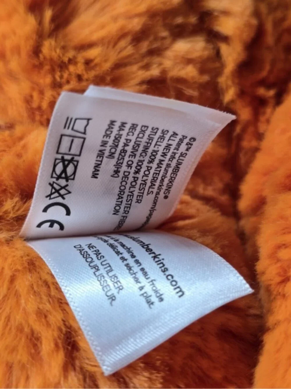 Slumberkins Pumpkin Alpaca Plush Halloween Stuffed Animal Toy